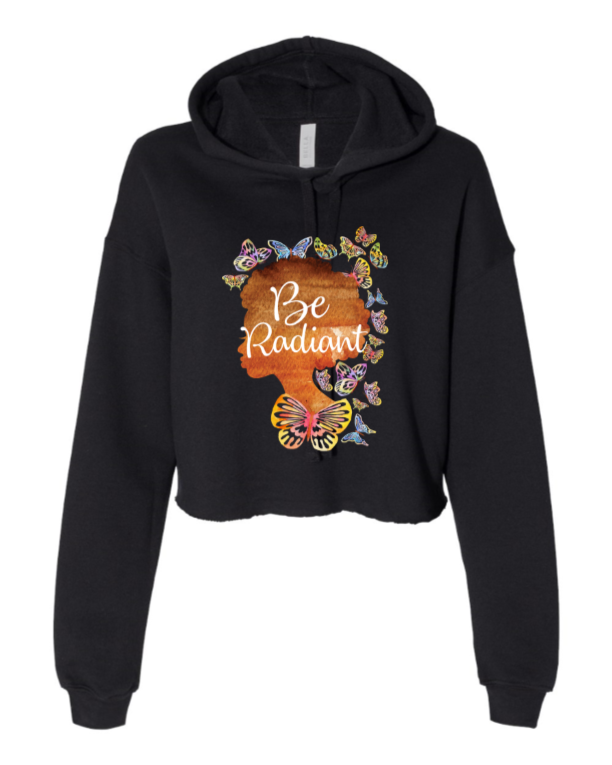 Cropped Fleece Hoodie - Be Radiant Woman