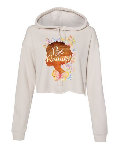 Cropped Fleece Hoodie - Be Radiant Woman