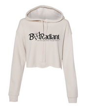 Cropped Fleece Hoodie - Logo
