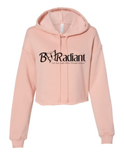 Cropped Fleece Hoodie - Logo