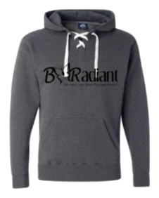Lace Cotton Hoodie - Logo