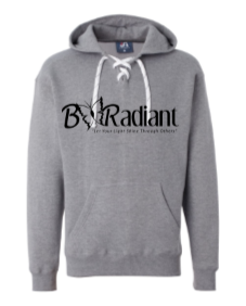 Lace Cotton Hoodie - Logo