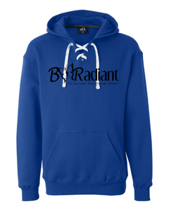 Lace Cotton Hoodie - Logo