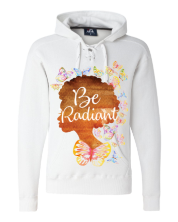 Lace Cotton Hoodie - Be Radiant Woman