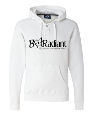 Lace Cotton Hoodie - Logo