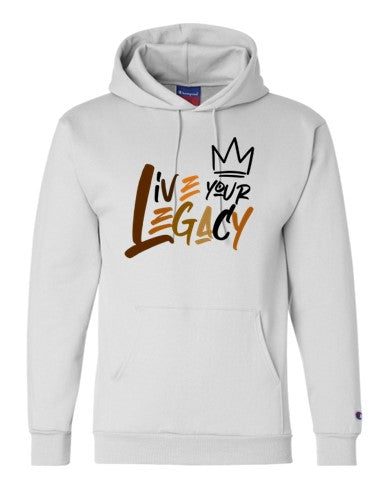 Live Your Legacy King Graffiti (Brown) - Champion Hoodie
