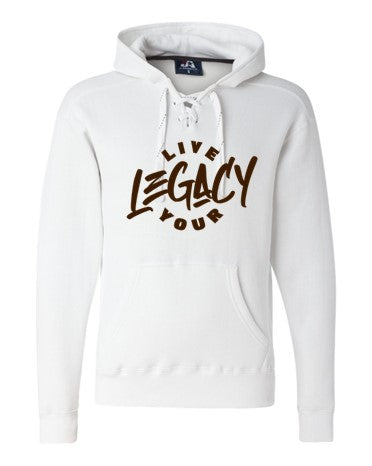 Live Your Legacy (Brown) - Lace Cotton Hoodie