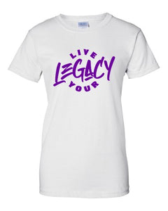 Live Your Legacy (Purple) - SS T-Shirt