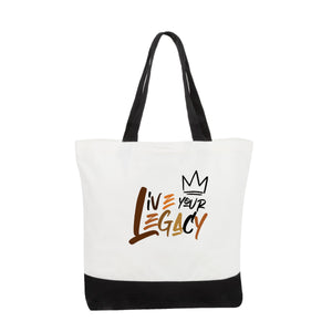 Live Your Legacy King Graffiti (Brown) - Tote Bag