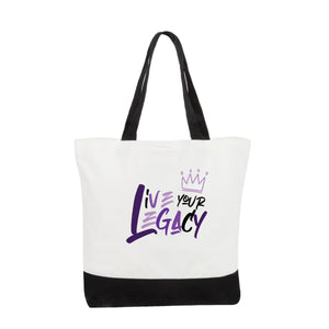 Live Your Legacy Queen Graffiti (Purple) - Tote Bag